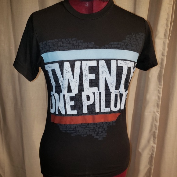 Tultex Unisex Twenty One Pilots Band Shirt s/xs - Picture 1 of 4